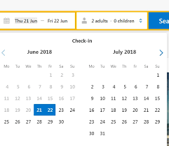 How Can I Select Two Dates Today And Tomorrow From Calendar Of Booking Website Using Selenium Webdriver Stack Overflow