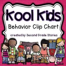 Clip Chart Cool Kids Theme Editable