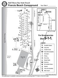 Check spelling or type a new query. Half Moon Bay State Beach Campgrounds Map California Camping Half Moon Bay Camping Camping Spots