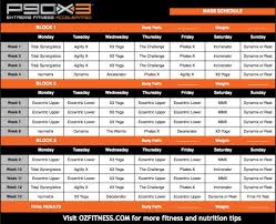 P90x3 Mass Schedule And Pdf Calendar P90x3 Workout P90x3 Calendar Workout Schedule