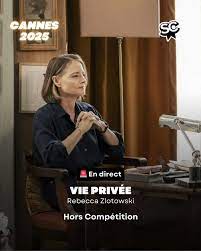 SensCritique - VIE PRIVÉE de Rebecca Zlotowski sera présenté en Hors  Compétition au Festival de Cannes. Retrouvez l'ensemble de la sélection sur  SensCritique : bit.ly/3EauMU5 ✨ | Facebook