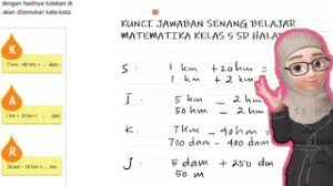 Kunci jawaban tematik kelas 6. Kunci Jawaban Buku Senang Matematika Kelas 5 Sd Halaman 52 Youtube