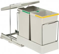 Cos De Gunoi Incorporabil Aladin Cu Doua Compartimente X 8 Litri Max 5262
