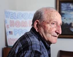 Greenwich WW II vet gets honored for service