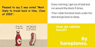 A ham sandwich walks into a bar and orders a beer. Humor Stillunfold