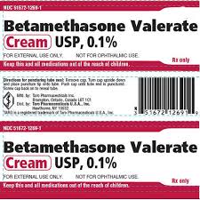 It is used on the skin to treat itching, redness, and swelling. Betamethasone Valerate Cream 0 1 By Taro Mountainside Medical Equipment