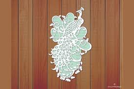 Free svg files for using with your electronic cutting machines. Peacock Paper Cut Template Graphic By Diycuttingfiles Creative Fabrica