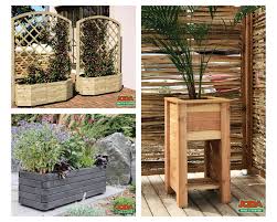 Pflanzkubel Pflanzkubel Pflanzen Holz Im Garten