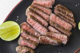 Moving the steaks unnecessarily will make it tough and rubbery. Spiced Lime Marinated Eye Of Round Steaks Recipe