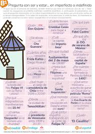 Ser and estar imperfect and preterite tense practice activity - AIL Español