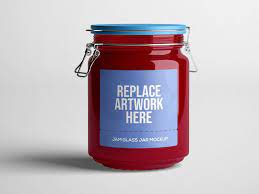 Download Jam Glass Jar Mockup Mockup Love
