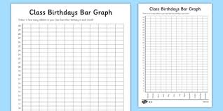 Class Birthdays Bar Graph Class Birthdays Bar Graph Graph