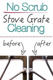 Grates on the cooktop are extremely high. How To Clean Stove Grates And Drip Pans No Scrubbing