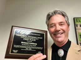 Coltharp Wins Award for Column