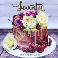 Mom 70th Birthday Cake Ideas For Grandma 70th Birthday Cake Topper Reads Seventy Etsy In 2020 70th Birthday Cake Unique Birthday Cakes 80 Birthday Cake