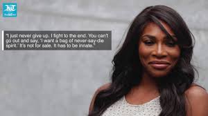Think of all the girls who could become top athletes but quit sports because they're afraid of having too many defined muscles and being made fun of or called. It S Serena Williams Birthday Today Here Are Some Of Her Famous Quotes Youtube