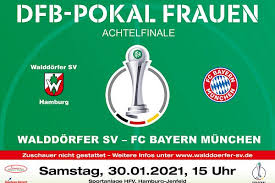 Mai 2021, wie seit 1985 unverändert, im berliner olympiastadion statt. Dfb Pokal Frauen Achtelfinale Walddorfer Sv Fc Bayern Munchen Fussball Walddorfer Sv