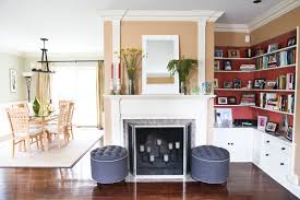 You may be tempted to push furniture up against the walls in a long, narrow living room to open up the space, but the effect will only highlight the shape of the room, making it feel longer and. L Shaped Living Room Houzz