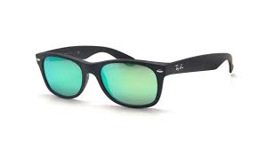Couleur et forme ovale pour cette monture de style tendance. Ray Ban New Wayfarer Schwarz Matt Rb2132 622 19 55 18 Price 79 92 Visiofactory
