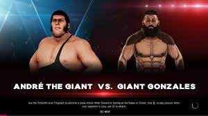Giant gonzález transformation these pictures of this page are about:jorge gonzalez vs andre the giant. Wwe 2k20 Andre The Giant Vs Giant Gonzalez Youtube