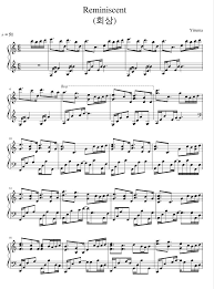 How to use reminiscent in a sentence. Reminiscent Yiruma Piano Tutorials Sheet Music Piano
