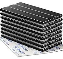 DIYMAG Waterproof Neodymium Bar Magnets with Epoxy Coating, Powerful  Permanent Rare Earth Magnets, with Double-Sided Adhesive - 60 x 10 x 3mm,  Pack of ...