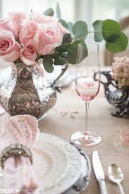 How To Add Rustic Romance To Your Valentine S Day Table Setting Valentine Table Decorations Rustic Romance Romantic Table Setting
