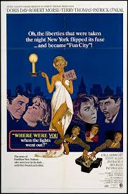 Where Were You When The Lights Went Out 1968 Doris Day Movies Movie Posters Movie Posters Vintage