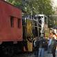 Trolley-to-train rides at the Rush Fall Festival