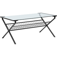 From rustic coffee tables to modern coffee tables, you'll find what you love. Walker Edison Modern Metal Glass Coffee Table Black Bbf42evctbl Best Buy
