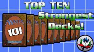 It is rare for strong magic cards to slot neatly into one deck and one deck only. Mtg Top 10 Best Most Powerful Magic The Gathering Decks Of All Time Youtube