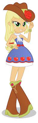 It is later revealed that applejack and the rest of twilight's new. Applejack Ver 2 Equestria Girl By Negasun On Deviantart My Little Pony Applejack Little Pony My Little Pony Friendship