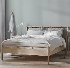 Bjorksnas Bed Frame Birch Luroy Ikea Bed Frames Minimalist Bed Ikea Bed