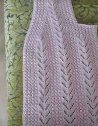 V Ajur Yelek Desenler Baby Knitting Patterns Orgu