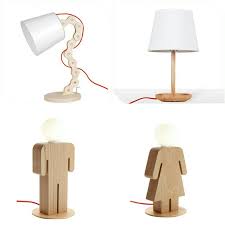 Simple Small Table Lamps Cute And Original Cute Kidslamp Smalllamp Simplelamp Woodlamp Francisting Wooddesign Small Table Lamp Simple Lamp Small Lamps