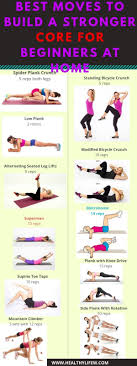 Best Core Exercises For Beginners At Home Best Core Workouts Core Exercises For Beginners Beginner Workout At Home