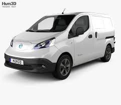 3d Model Of Nissan E Nv200 Van 2014