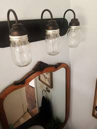 What a wonderful and unique way to provide light into different rooms in your home. The Quaint Sanctuary 6 Month Diy Farmhouse Mason Jar Bathroom Light Update Review