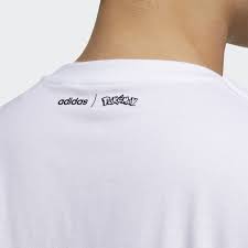 Black And White Adidas Shirts Adidas Pokemon Pixeled Tee White Adidas Us In 2020 White Adidas Adidas Tees