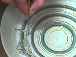 The Ceramic Drawing Technique Glazes For Pottery Ceramic Painting Pottery