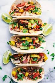 «blackened fish tacos with refreshing sweet and tangy pineapple cucumber slaw and adictive silky…» Best Taco Recipes The Best Blog Recipes