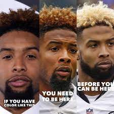 Hair Color Progress Odell Beckham Jr By Dominique732 On Instagram Odell Beckham Jr Haircut Odell Beckham Jr Hair Odell Beckham Jr Wallpapers