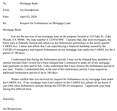 This letter can be sent via email or paper mail. Generate A Mortgage Forbearance Request Letter With This Free Tool The Truth About Mortgage