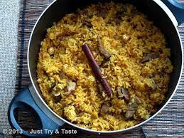 Nasi Biryani Daging Sapi Resep Masakan Arab Resep Masakan India Makanan Dan Minuman