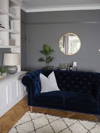 Because of this reason adding pattern in the place is an idea that will make everything seems better than before. 10 Navy And Grey Living Room Ideas To Inspire Your Next Project
