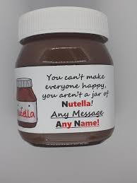 In fact, my homemade keto nutella is so good. Personalisierte Personalisierte Nutella Label Any Name Etsy