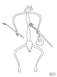 Aboriginal art colouring pages forest animal coloring pages. Aboriginal Painting Of Warrior Coloring Books Coloringpagesonly Com