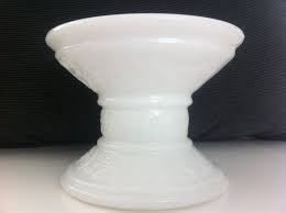 Vintage fenton cabbage rose milk glass candlesticks, pair of candle holders roses pattern pair of vintage fenton milk glass candle sticks with cabbage roses pattern, about 4 1/2 in diameter across the base. Milk Glass Candle Holder Vintage Spirals Swirl Pattern By Pesserae Vintage Candle Holders Milk Glass Candle Glass Candle Holders