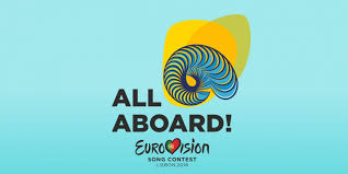 The new design is inspired by the world map with rotterdam as the beating heart of europe in may 2021. All Aboard Here Is The Logo For Eurovision 2018