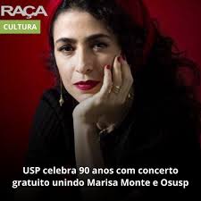 A Orquestra Sinfônica da USP (Osusp) e a cantora Marisa Monte, embaixadora  do programa USP Diversa vão realizar juntos um concerto para comemorar os  90 anos da Universidade pública mais importante e
